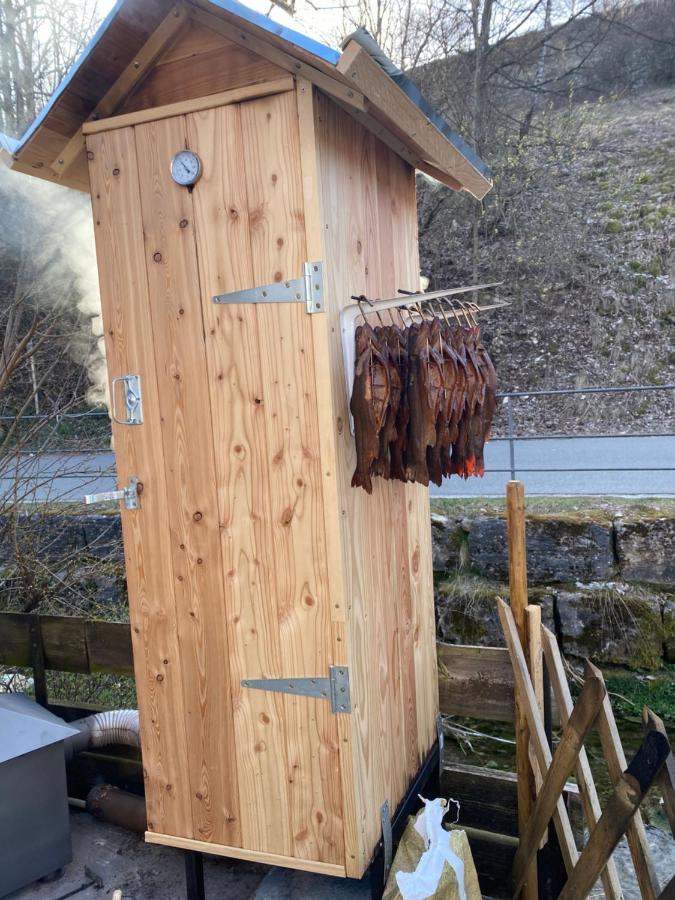 Ferienwohnung Gasthof Zur Saegemuehle Hiltpoltstein Exterior foto